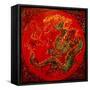 Dragon-Linda Arthurs-Framed Stretched Canvas