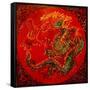 Dragon-Linda Arthurs-Framed Stretched Canvas