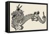 Dragon-null-Framed Stretched Canvas