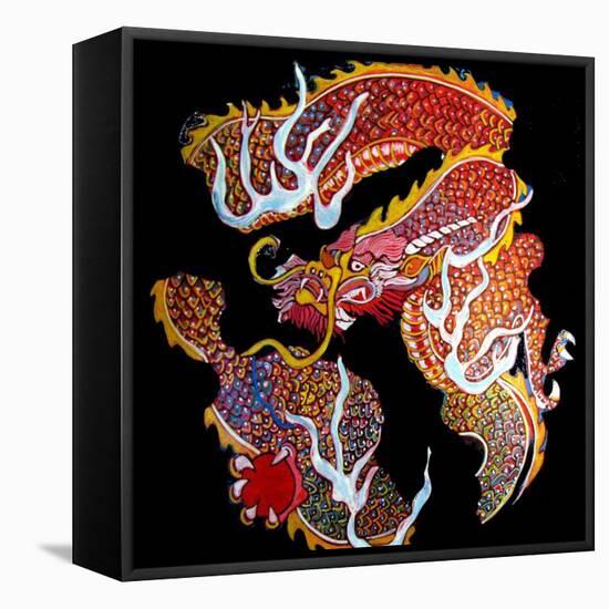 Dragon-Linda Arthurs-Framed Stretched Canvas