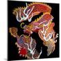 Dragon-Linda Arthurs-Mounted Premium Giclee Print