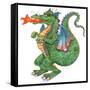 Dragon-Wendy Edelson-Framed Stretched Canvas