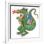 Dragon-Wendy Edelson-Framed Giclee Print