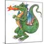 Dragon-Wendy Edelson-Mounted Giclee Print