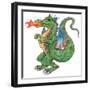 Dragon-Wendy Edelson-Framed Giclee Print