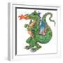 Dragon-Wendy Edelson-Framed Giclee Print