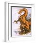 Dragon-English School-Framed Giclee Print