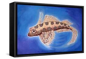 Dragonet Fish, 1999-Nat Morley-Framed Stretched Canvas