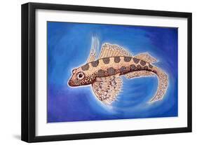 Dragonet Fish, 1999-Nat Morley-Framed Giclee Print