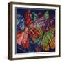 Dragonflies And Butterflies-Holly Carr-Framed Giclee Print