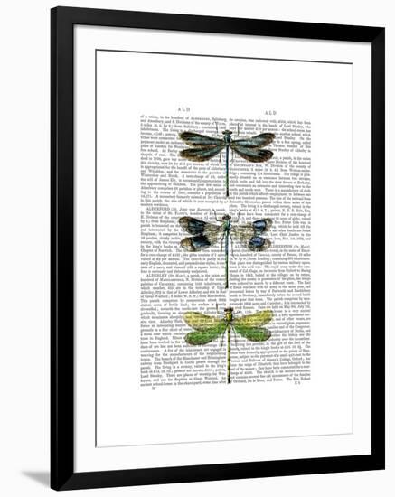 Dragonflies Print 2-Fab Funky-Framed Art Print