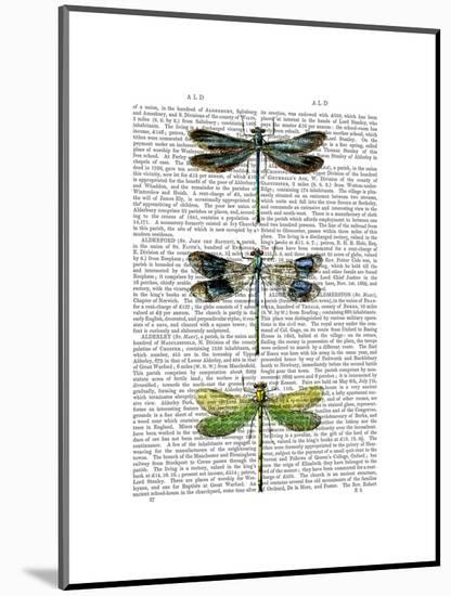 Dragonflies Print 2-Fab Funky-Mounted Art Print