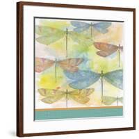 Dragonflies-Watercolor-C-Jean Plout-Framed Giclee Print