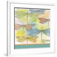 Dragonflies-Watercolor-C-Jean Plout-Framed Giclee Print