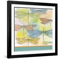 Dragonflies-Watercolor-C-Jean Plout-Framed Giclee Print