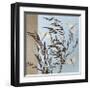 Dragonflies-Caroline Gold-Framed Giclee Print