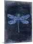 Dragonfly Blue 2-Kimberly Allen-Mounted Art Print