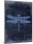 Dragonfly Blue 3-Kimberly Allen-Mounted Art Print