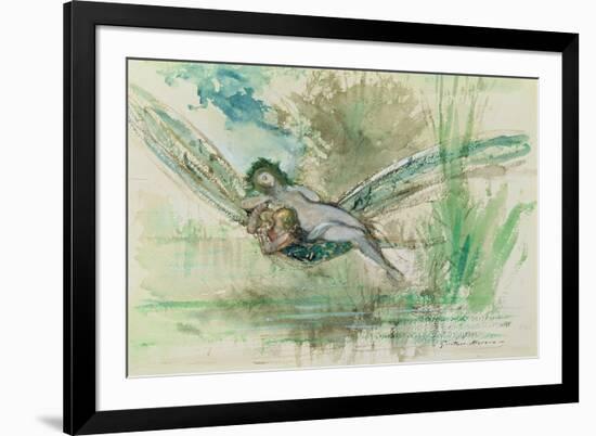 Dragonfly, c.1884-Gustave Moreau-Framed Giclee Print