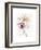 Dragonfly & Dandelion-Sillier than Sally-Framed Art Print