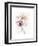 Dragonfly & Dandelion-Sillier than Sally-Framed Art Print