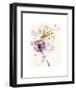 Dragonfly & Dandelion-Sillier than Sally-Framed Art Print