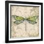 Dragonfly Daydreams-C-Jean Plout-Framed Giclee Print