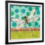 Dragonfly Earthtones-Robbin Rawlings-Framed Art Print