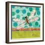 Dragonfly Earthtones-Robbin Rawlings-Framed Art Print