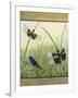 Dragonfly Friends-boarder-Jean Plout-Framed Giclee Print