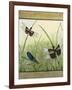 Dragonfly Friends-boarder-Jean Plout-Framed Giclee Print