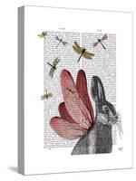 Dragonfly Hare-Fab Funky-Stretched Canvas