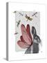 Dragonfly Hare-Fab Funky-Stretched Canvas