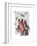 Dragonfly Hare-Fab Funky-Framed Art Print