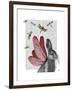 Dragonfly Hare-Fab Funky-Framed Art Print