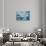 Dragonfly Hovering over Blue Water-James White-Stretched Canvas displayed on a wall