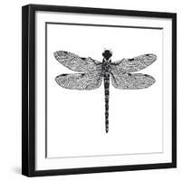 Dragonfly II-Clara Wells-Framed Giclee Print