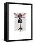 Dragonfly Mannequin-Fab Funky-Framed Stretched Canvas