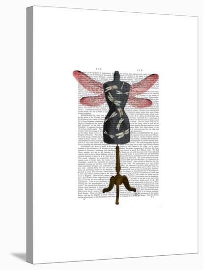 Dragonfly Mannequin-Fab Funky-Stretched Canvas