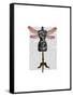 Dragonfly Mannequin-Fab Funky-Framed Stretched Canvas