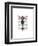 Dragonfly Mannequin-Fab Funky-Framed Art Print