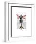 Dragonfly Mannequin-Fab Funky-Framed Art Print