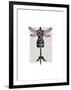 Dragonfly Mannequin-Fab Funky-Framed Art Print