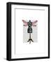 Dragonfly Mannequin-Fab Funky-Framed Art Print