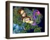 Dragonfly Mermaid-Jasmine Becket-Griffith-Framed Art Print