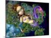 Dragonfly Mermaid-Jasmine Becket-Griffith-Mounted Art Print