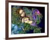 Dragonfly Mermaid-Jasmine Becket-Griffith-Framed Art Print