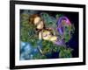 Dragonfly Mermaid-Jasmine Becket-Griffith-Framed Art Print