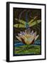 Dragonfly - Paper Mosaic-Lantern Press-Framed Art Print