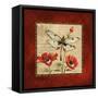 Dragonfly & Poppies-Gregory Gorham-Framed Stretched Canvas